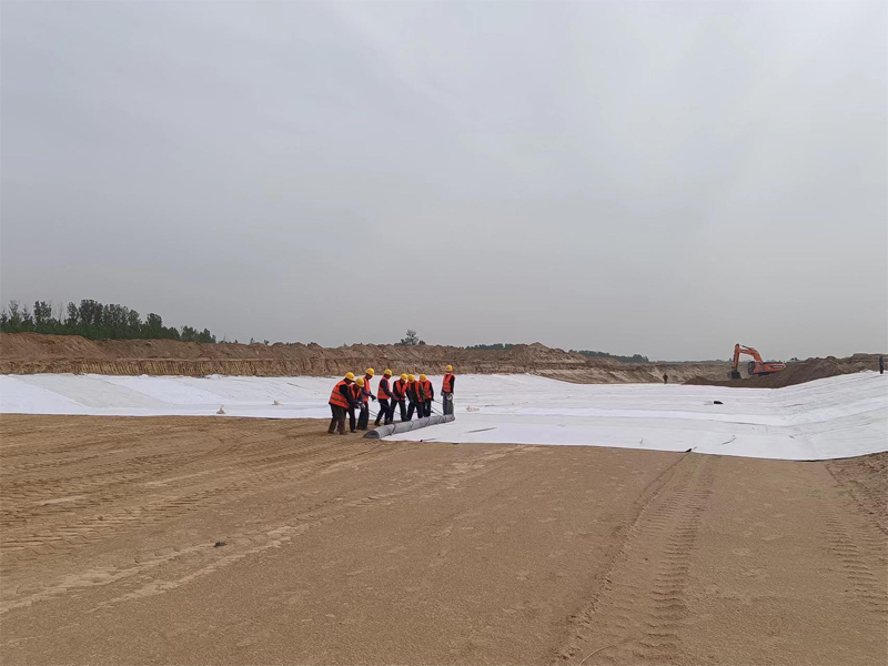 中牟汽车产业水系工程钠基膨润土防水毯